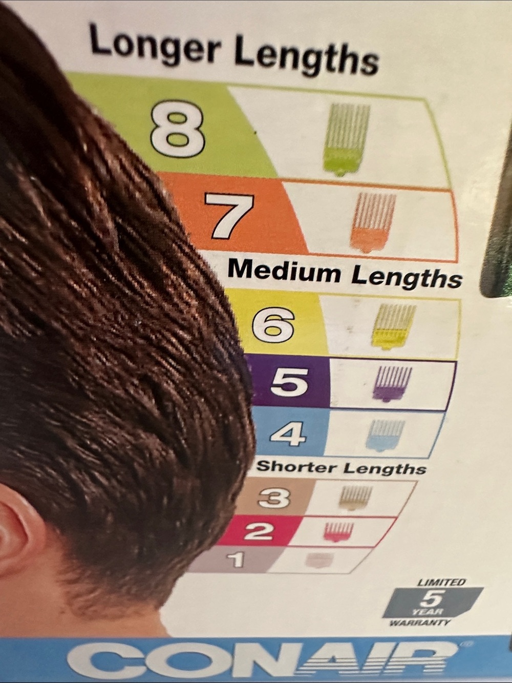 Conair Number Cut 20-Piece Haircut Kit - Gray - Picture 5 of 8